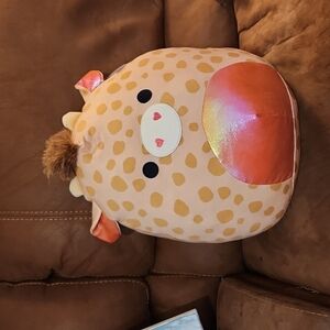 Squishmallows Zuni giraffe 16 inch new first time market Valentines Day